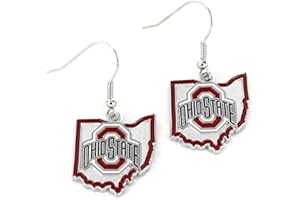 Aminco International NCAA Alabama Crimson Tide Home State Earrings