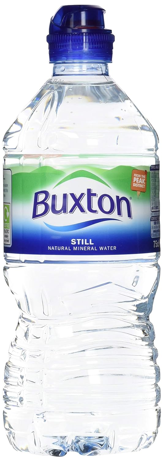 Buxton Still Natural Mineral Water Sports Cap 6x750ml Amazon.co.uk