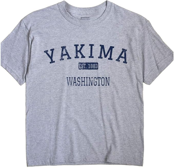 Yakima Washington TShirt EST Clothing