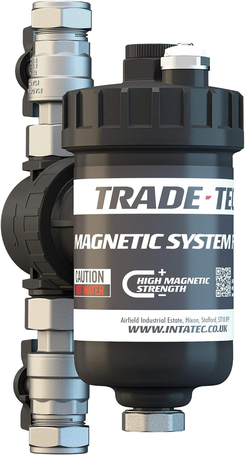 Teams Magnetic Boiler Filter 22mm Trade Tec Central Heating System Debris