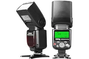Voking VK750II TTL Camera Speedlite Flash Compatible with Canon EOS 60D 70D 77D 80D 4000D Rebel T7i T6i T6s T6 T5i T5 T4i T3i and Other DSLR Cameras