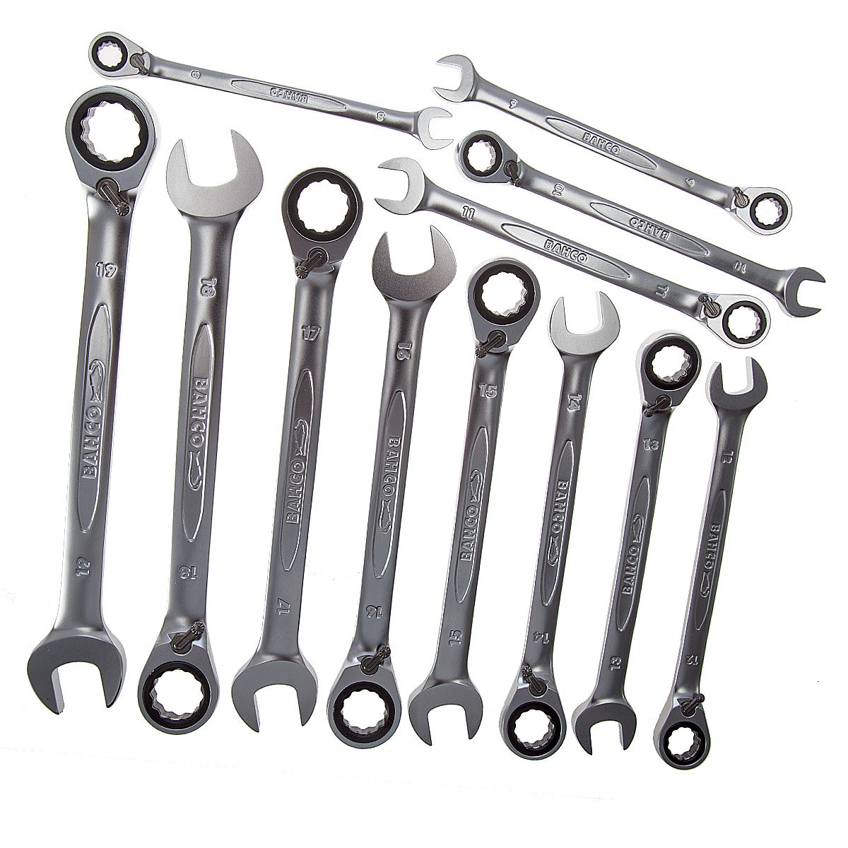 Bahco 1RM/SH12 Combination Ratchet Wrench Set 819mm12 Piece Amazon