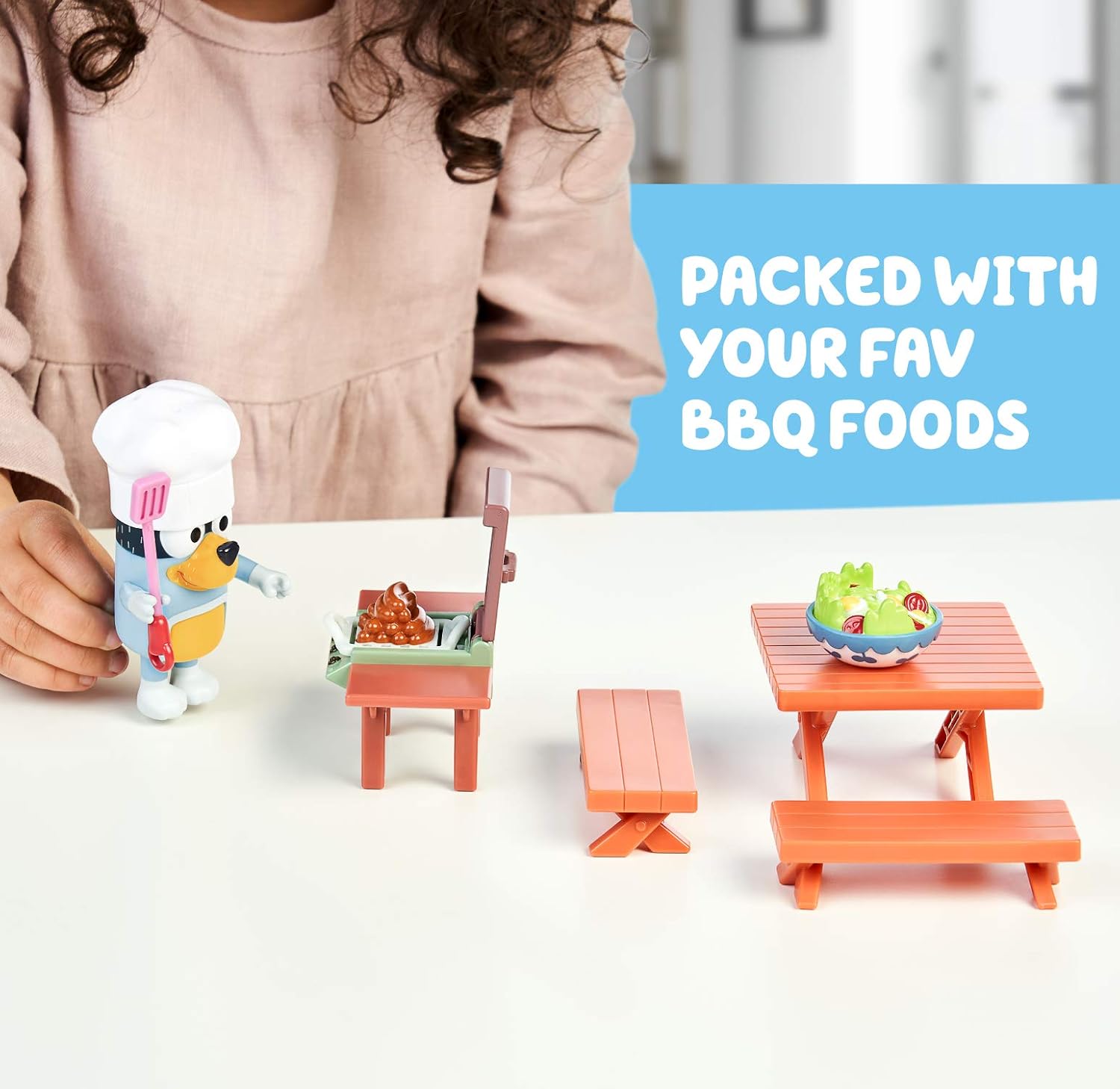 bluey bbq playset