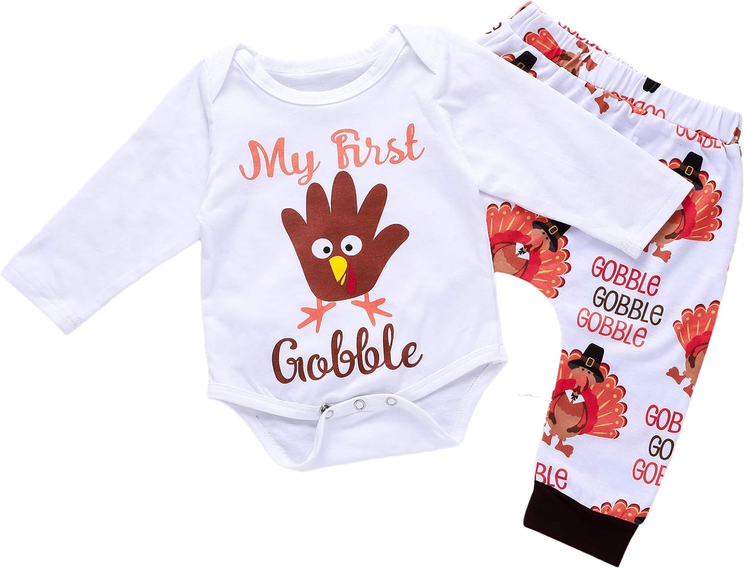 my first thanksgiving baby boy outfit