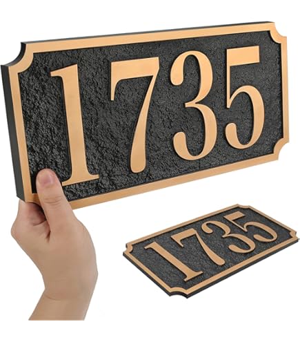 Plaque Adresse Moderne Plaque Numéro D'appartement "3A" En Aluminium Brossé - Design Moderne, 2,25x3 Pouces Panneau Numéro Appartement Aluminium