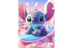 Fountor Diamond Art Kits for Adults, Cartoon Diamond Painting Kits for Adults, DIY 5D Full Drill Diamond Art Canvas Painting Kit for Beginners Home Wall Decor Gifts 12 x 16 Inch