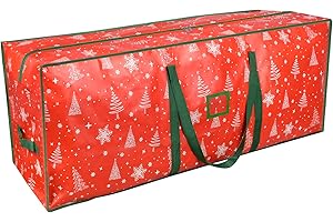 PickyanDco Christmas Tree Storage Bag – Christmas Tree Bag Fits Up to 264L (7.5FT) Tall Artificial Christmas Tree, Waterproof with Durable Handles & Zipper – Xmas Tree Storage Bag