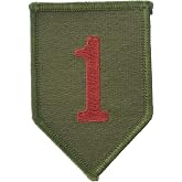 EagleEmblems PM0075 PM0075 Patch-Army,001ST INF.DIV. (3.5'')