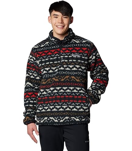 超希少‼︎ グリーンジャケット シェブロン ベネチア Amazon.com: Columbia Men's Standard Helvetia II Half Snap Fleece