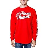 Disney Toy Story Pixar Pizza Planet Delivery Express Long Sleeve Men's T-Shirt