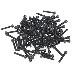 105 Pieces M2 x 10mm Socket Head Cap Screws, Thread