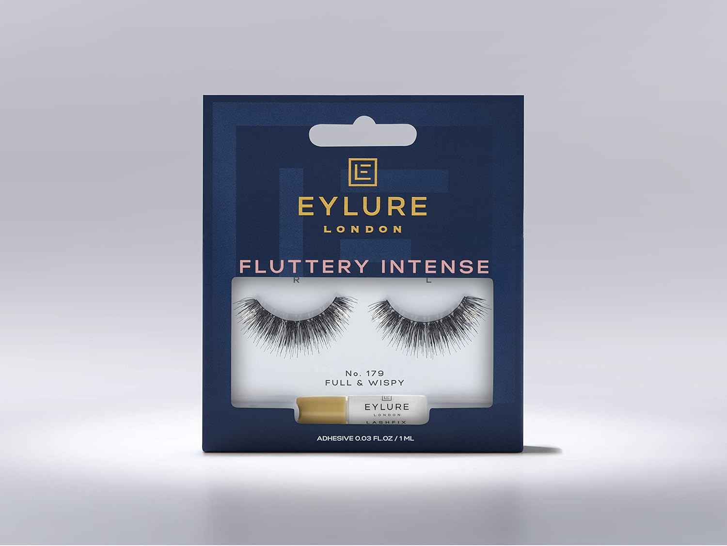 Eylure Fluttery Intense 179 False Lashes, Black - Image 5