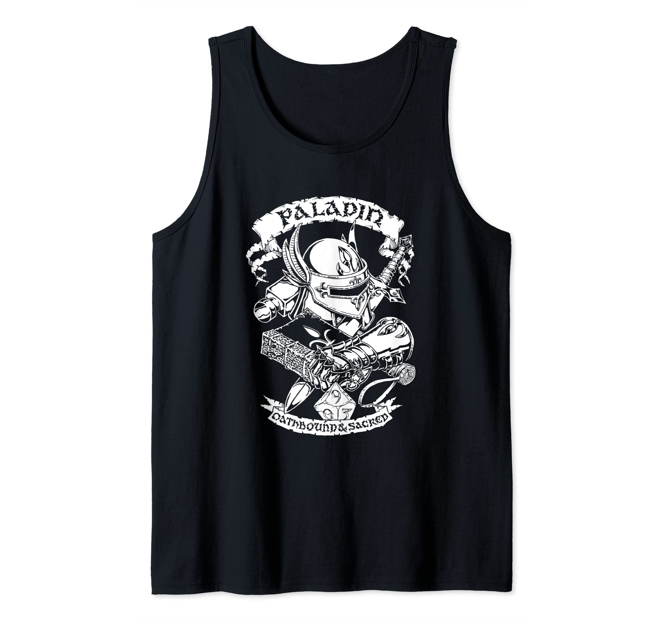 Fantasy Role-Playing Game (RPG) Paladin Tank Top