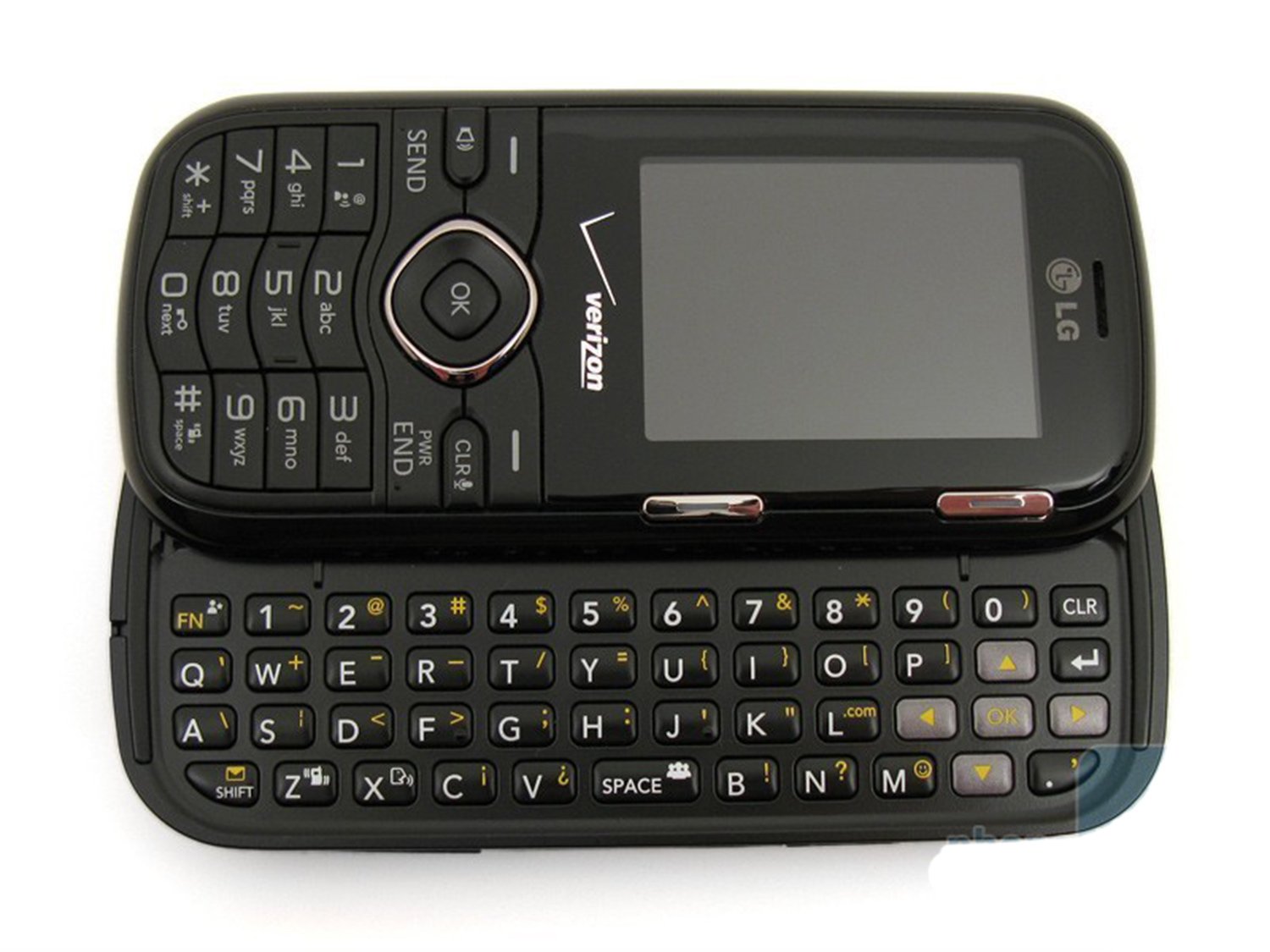 Amazon.com: LG Cosmos VN250 Black No Contract No Data Verizon Cell Phone  QWERTY