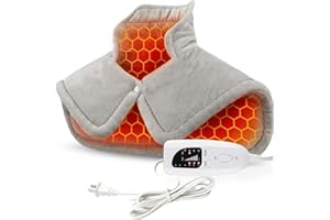 Heating Pad for Neck And Shoulders And Back, Valentines Day Gifts for Women Men Mom Wife, Heat Pad for Back, Multi Heat Setti