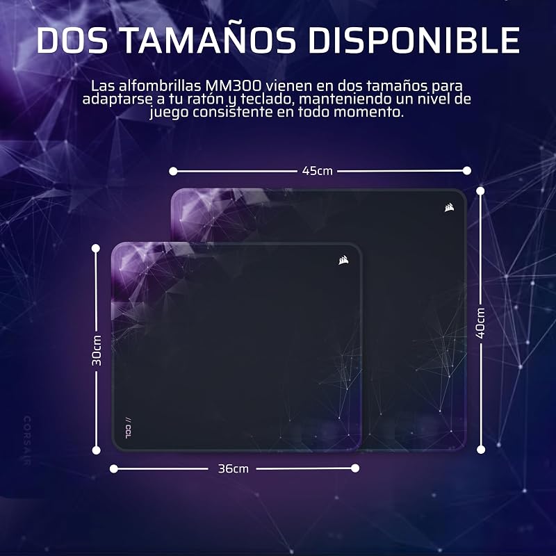 MM300 Sci-Fi Tapete Grande de Rato Escuro – Azul-Marinho