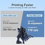 Siraya Tech ABS-Like 405nm Fast 1kg Dark Smoky Resin for LCD DLP view 2