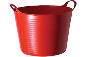 Tubtrugs, LLC TubTrug SP26R Medium Red Flex Tub, 26 Liter