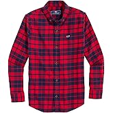 Vineyard Vines Boys Plaid Flannel Shirt