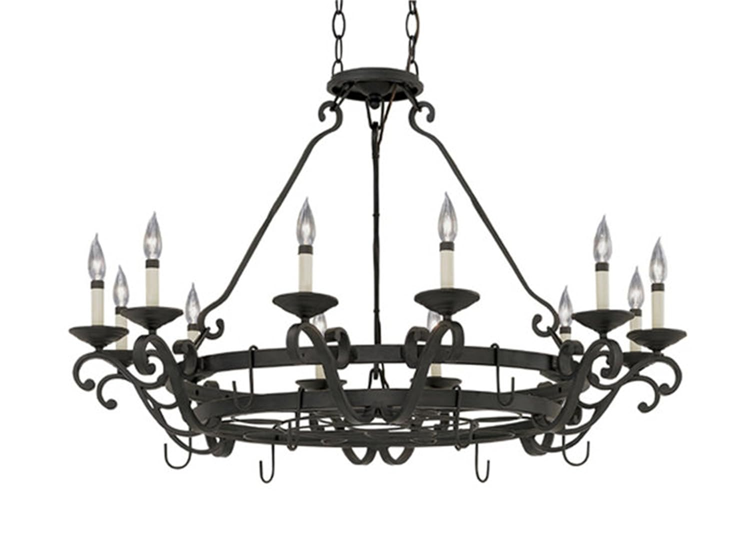 Best  pot rack chandelier