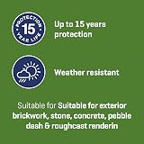Johnstone's Exterior Smooth Masonry Paint Natural Sage 5 L 60m² 1-2 Hr Dry view 3