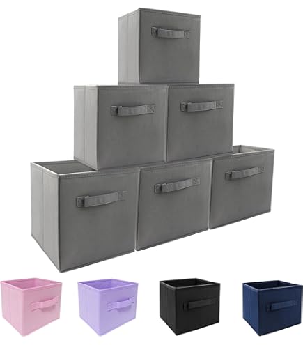 Cajas De Almacenamiento RONLADO Juego De Cubos De Almacenamiento