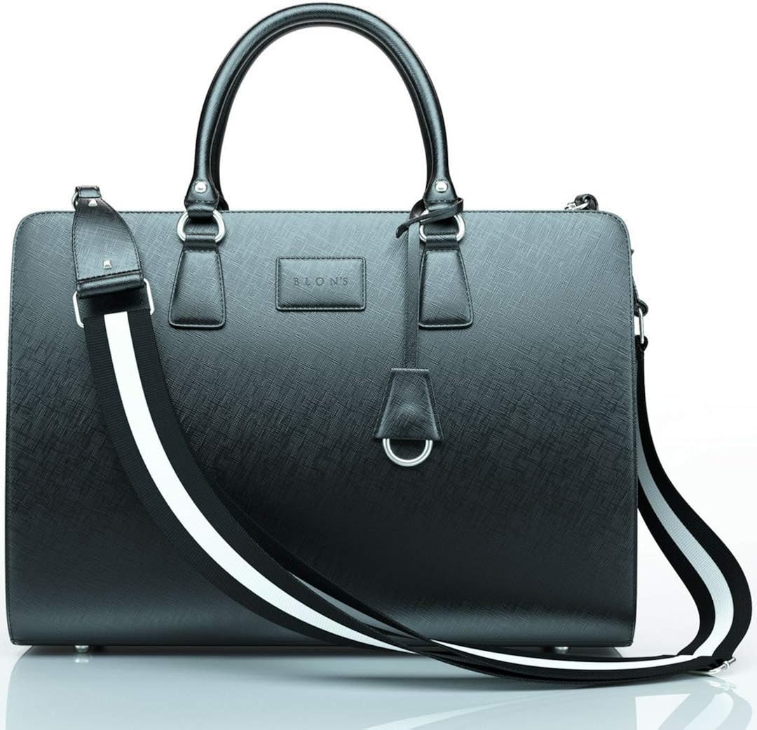 Laptop Bag for Women, Perfect Business Tote to Keep Your Laptop Up to 15.6 inches & Accessories, Documents & Notebook Safe