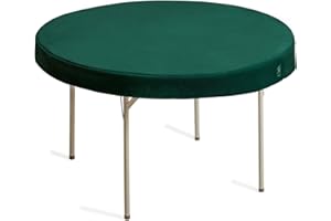 Yellow Mountain Imports Professional Grade Round Table Cover for Card Games, Mahjong, Board Games, Dice Games, and More