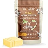 era of nature Organic Shea, Mango & Cocoa Body Butter – Raw, Unrefined, 100% Natural – Perfect Base for DIY Skincare, Body Butters, Lotions, Soaps & Lip Balms – Essential for Homemade Creations – 8oz