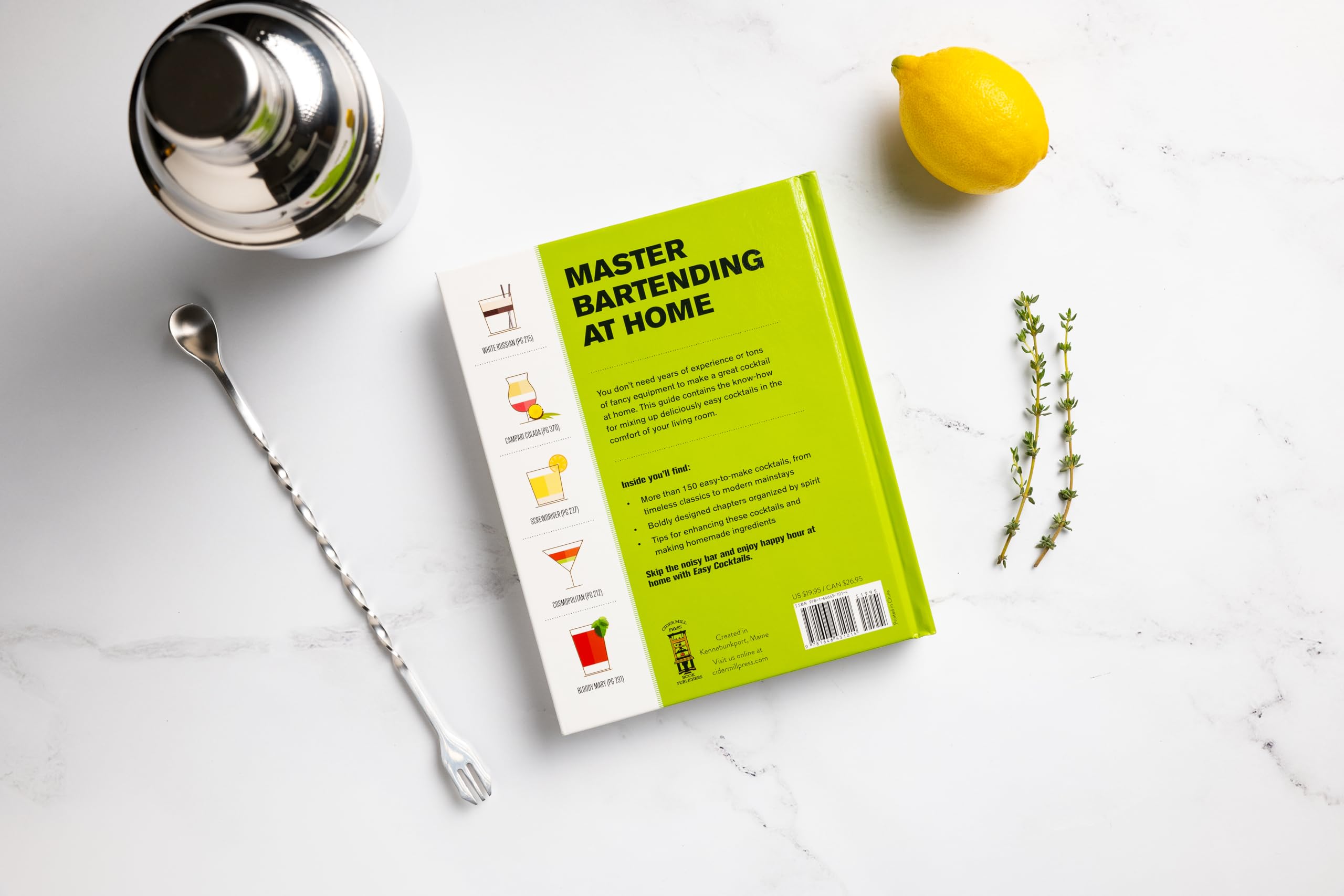 Easy Cocktails: Over 150 Drinks, All Made with Four Ingredients or Less