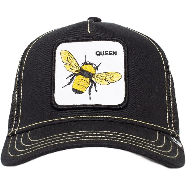 Goorin Bros. The Queen Bee Trucker Mesh Baseball SnapBack Cap - The Farm Goorin Bros. The Queen Bee The Farm Brown Trucker Hat  main image 2
