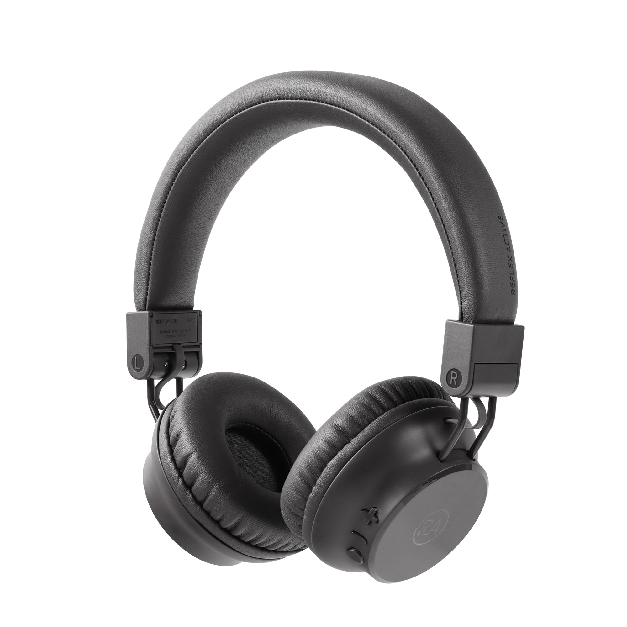 Reflex Active Wireless Foldable On Ear Headphones with Built in Mic