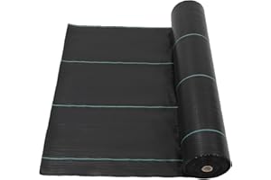 KOKEBREN 4ft x 250ft & 5oz Premium Garden Weed Barrier Landscape Fabric, Durable & Heavy-Duty Weed Block Gardening Mat, Easy Setup & Superior Weed Control, Eco-Friendly & Convenient Design