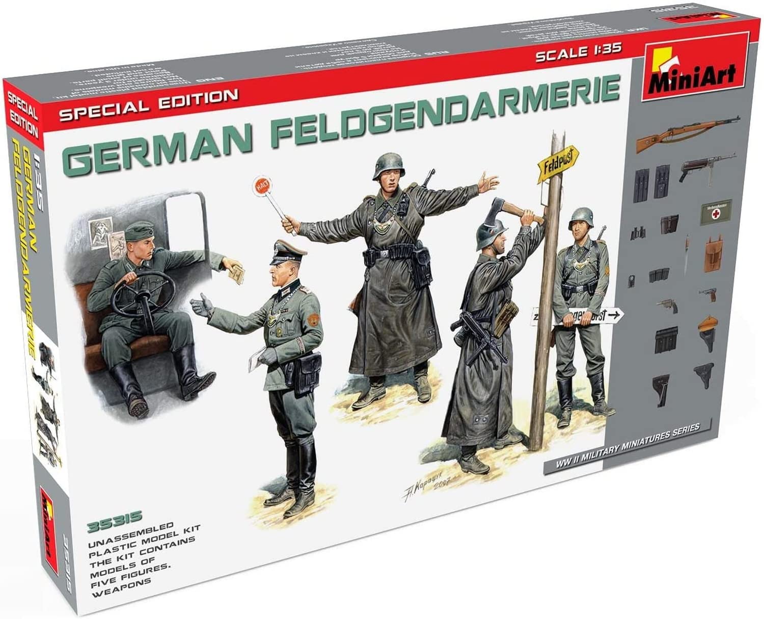 Miniart 1: 35 - German Feldgendarmerie (Spec Edt)
