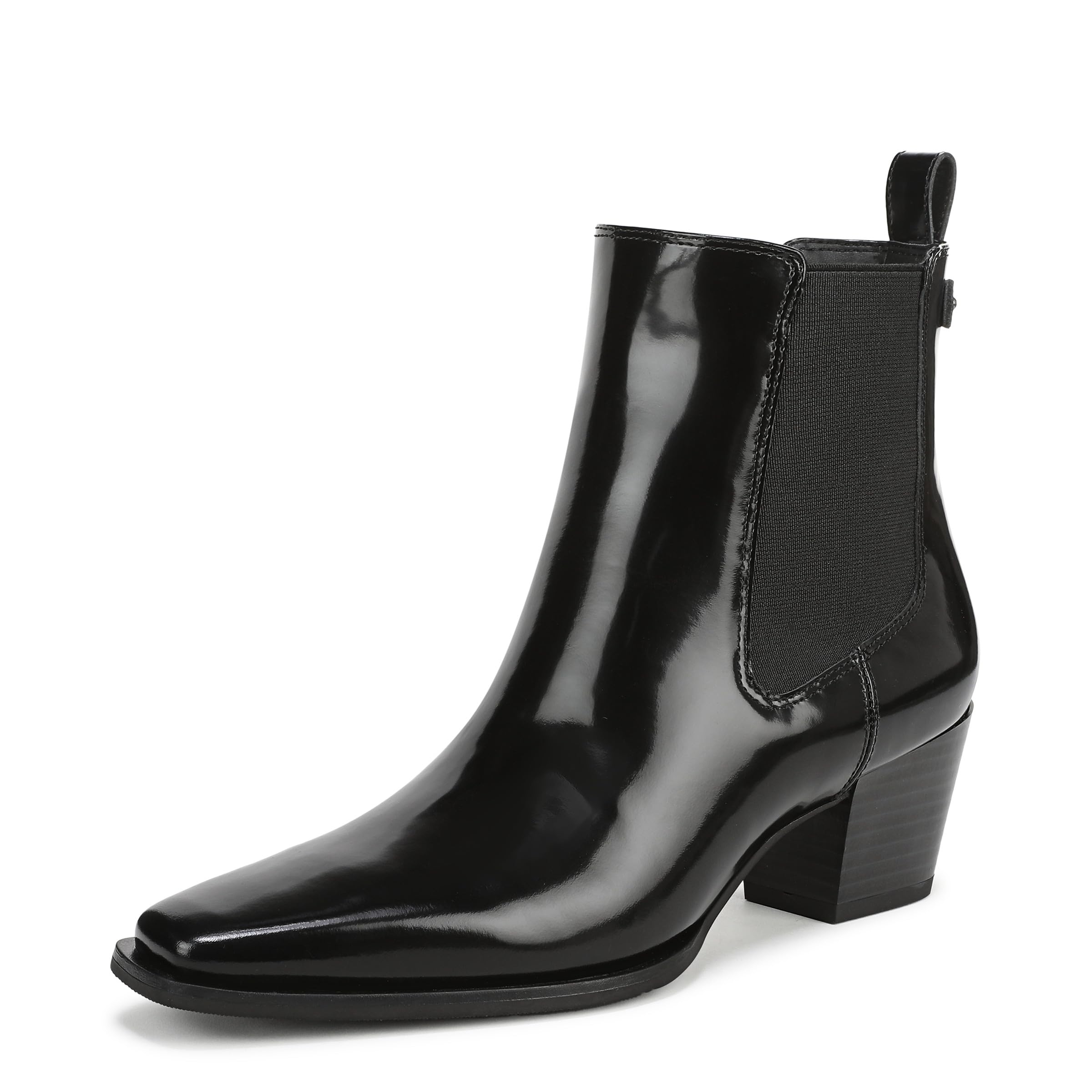 Sam Edelman Women’s Ashtyn Ankle Boot Black Leather 8 M