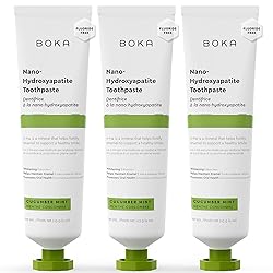 Boka Fluoride Free Toothpaste, Nano Hydroxyapatite