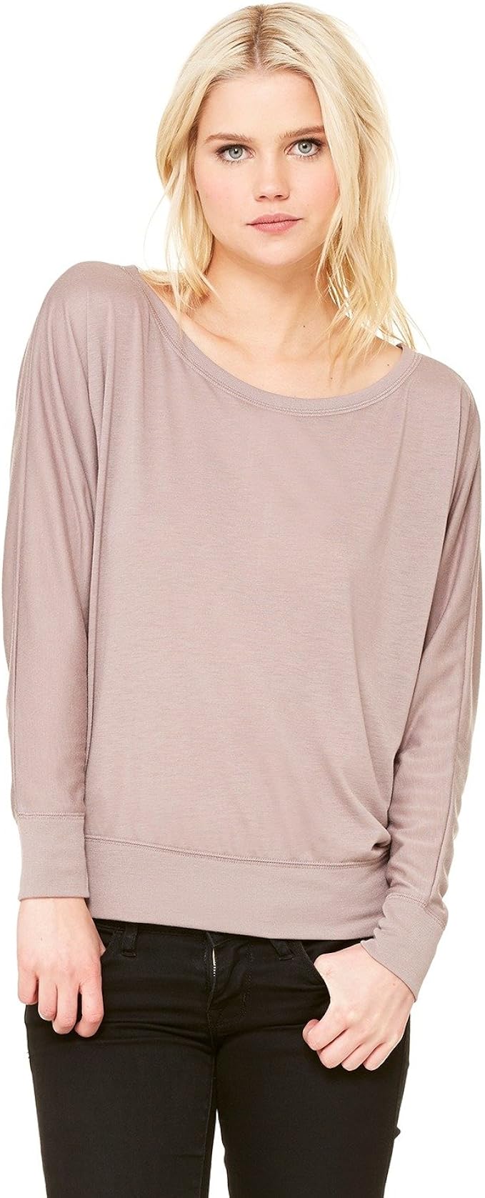 men's waffle crew neck long sleeve