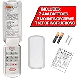 Overhead garage door remote