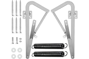 55-2 Attic Ladder Hinge Arms with Springs,Compatible with Werner Mk5, WU2210, W2208, W2210 Attic Ladders Parts, Fits for Wern