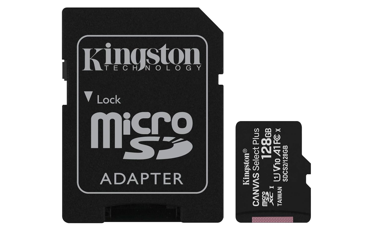 KINGSTON MICRO SD 128G C10/ CANVAS SELECT PLUS