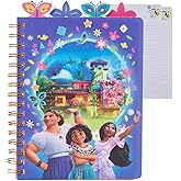 Disney Encanto Tab Journal Notebook, Spiral Bound, 96 Lined Pages, 8 x 7 inches, Purple
