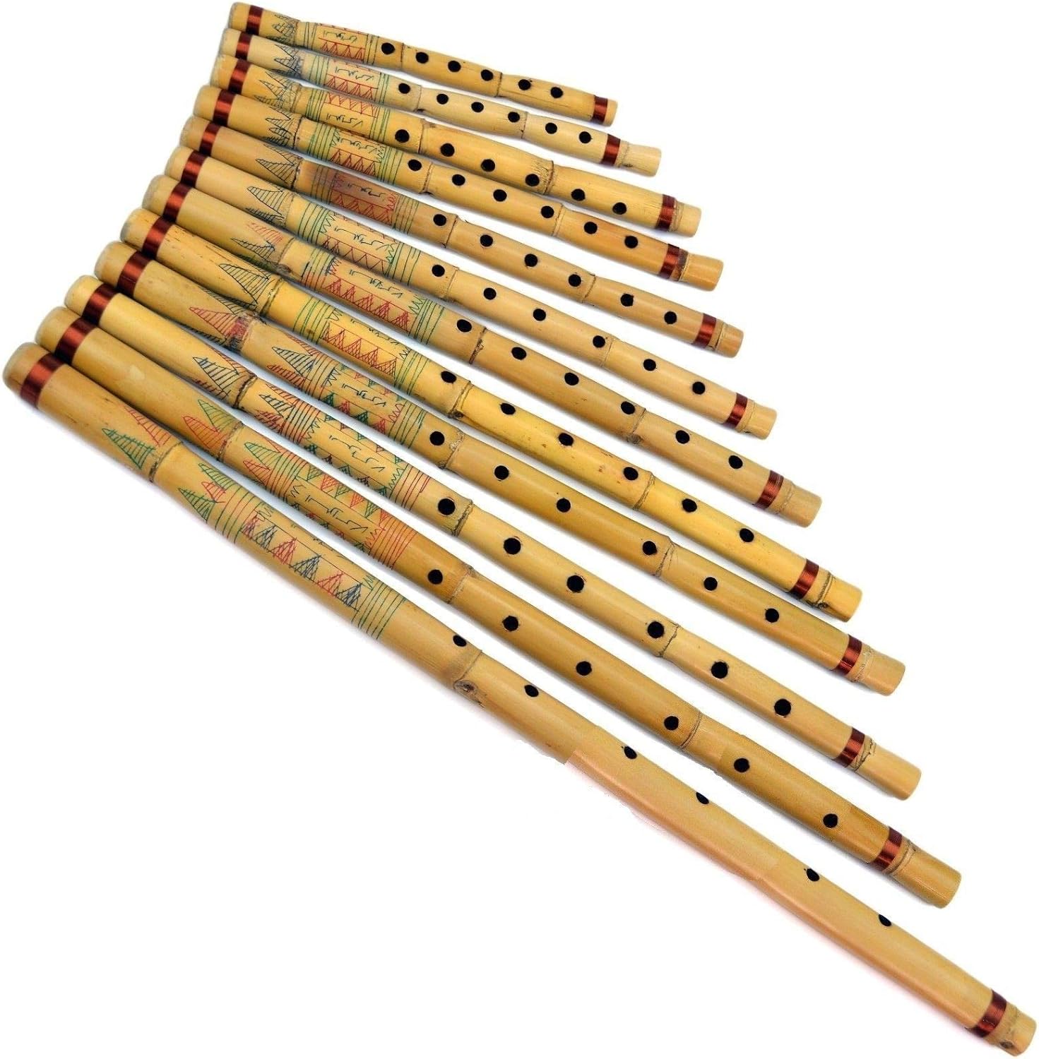 Amazon.com: Egyptian Kawala Qawwāl Ney Nay Flute Woodwind FULL Set 12