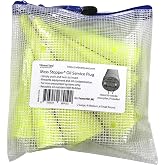 Mess Stopper Hydraulic Oil Service Plugs, 2 Large, 4 Medium, 6 Small | NBR Rubber, Oil-Resistant, Silicone-Free, Universal Fit, Round, Includes Zip Bag, Industrial Commercial DIY