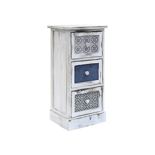 Rebecca Mobili platzsparende Kommode, Schubladenschrank mit 3