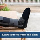 UICCVOKK Cast Toe Cover | Anti-Slip Sock for Plaster & Walking Boots view 3