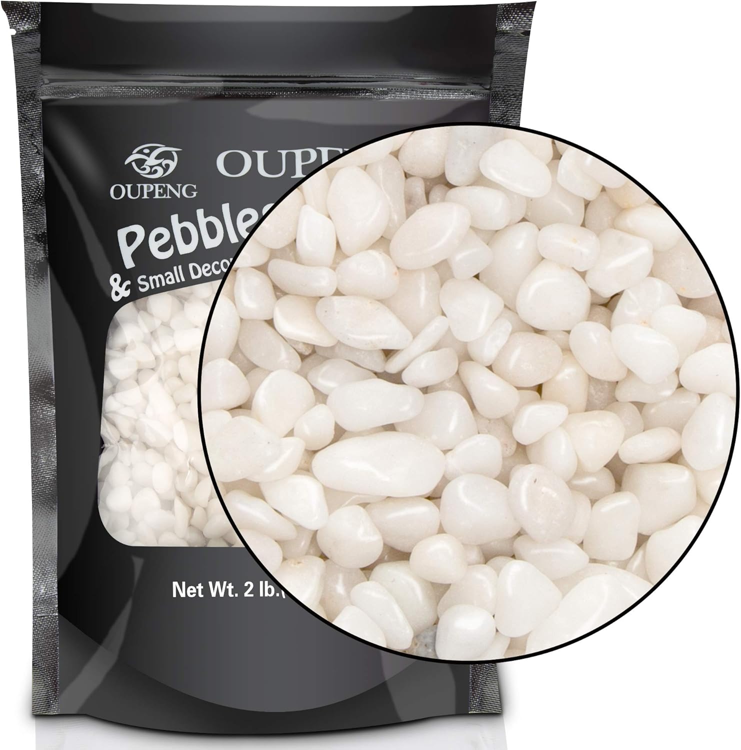 small bag of pebbles