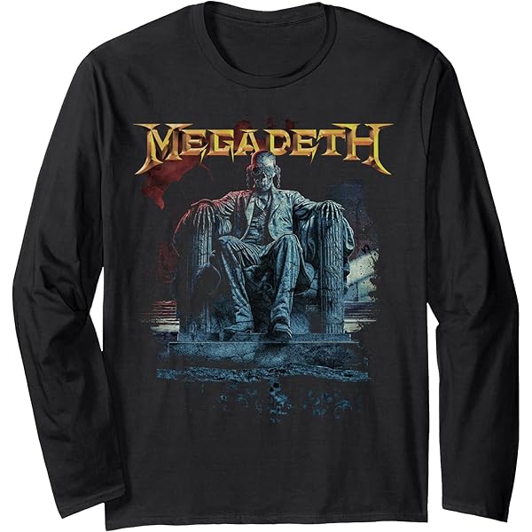 Amazon.com: Megadeth - Vixon Long Sleeve T-Shirt : Clothing, Shoes