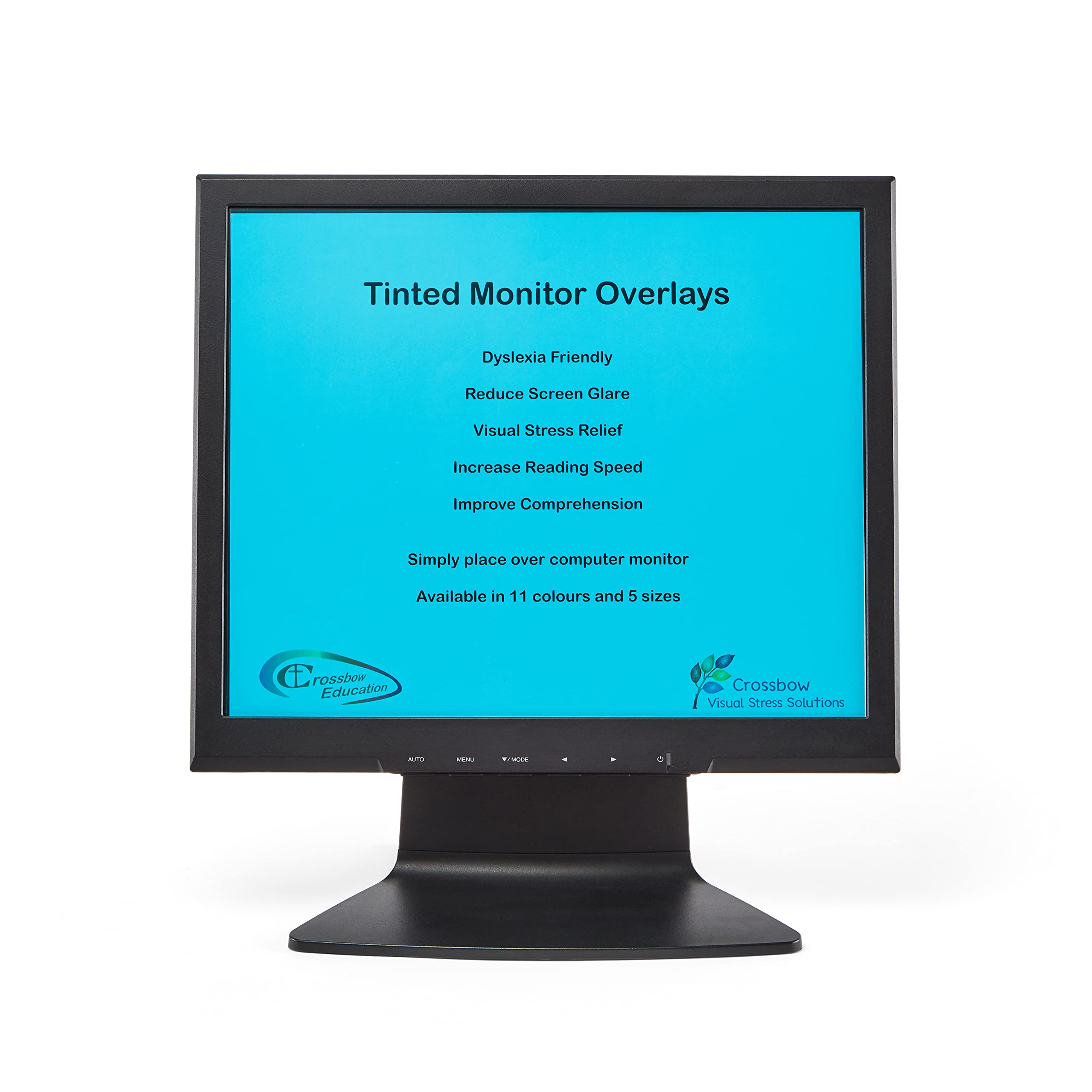 Crossbow Education: Monitor Overlay 19inch - Aqua — image 1