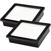 ProTeam 107315 HEPA Replacement Filter Twin Pack, HEPA Media Vacuum Filter , White