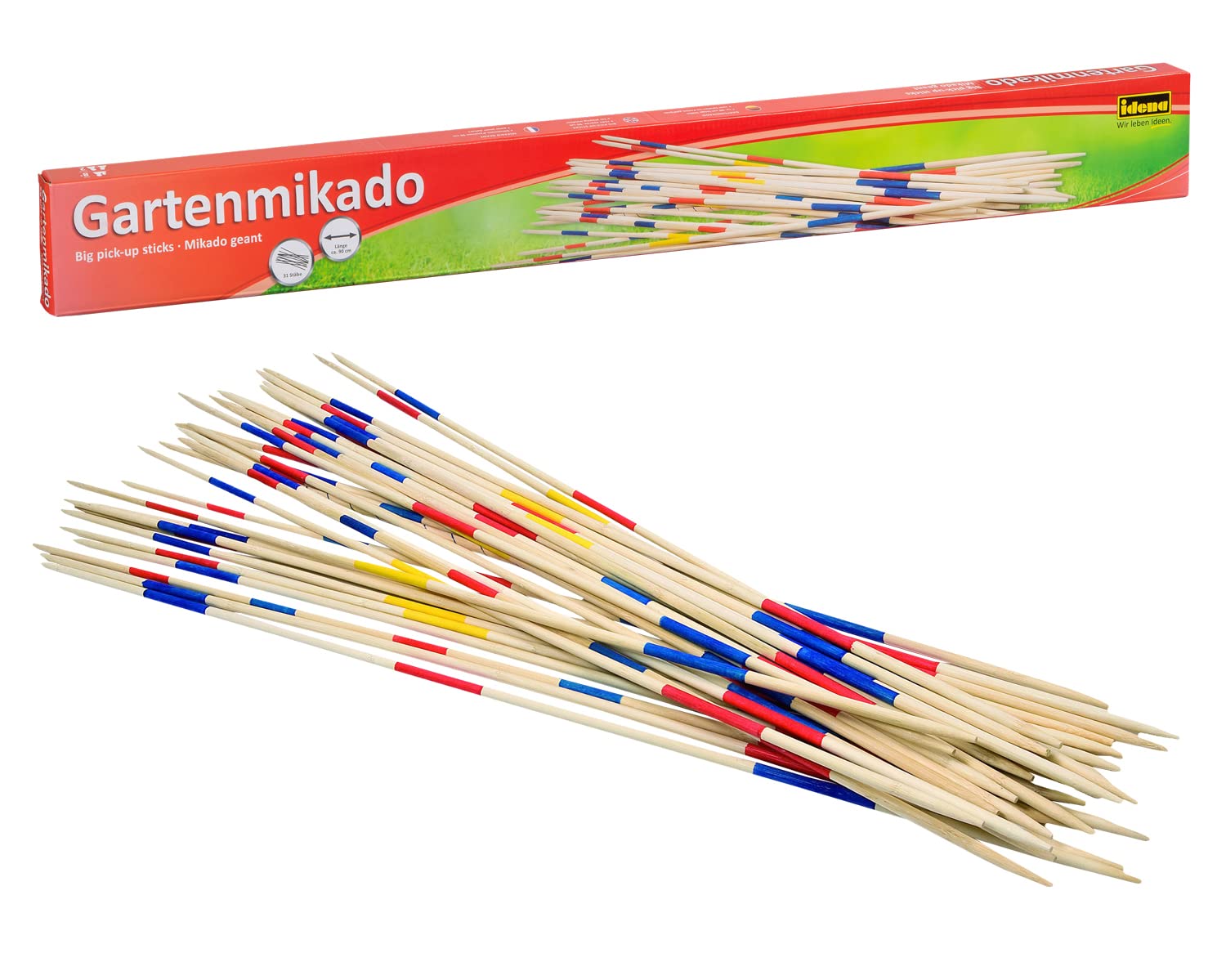 Idena 6066132 Mikado Wooden Garden 31 Bars